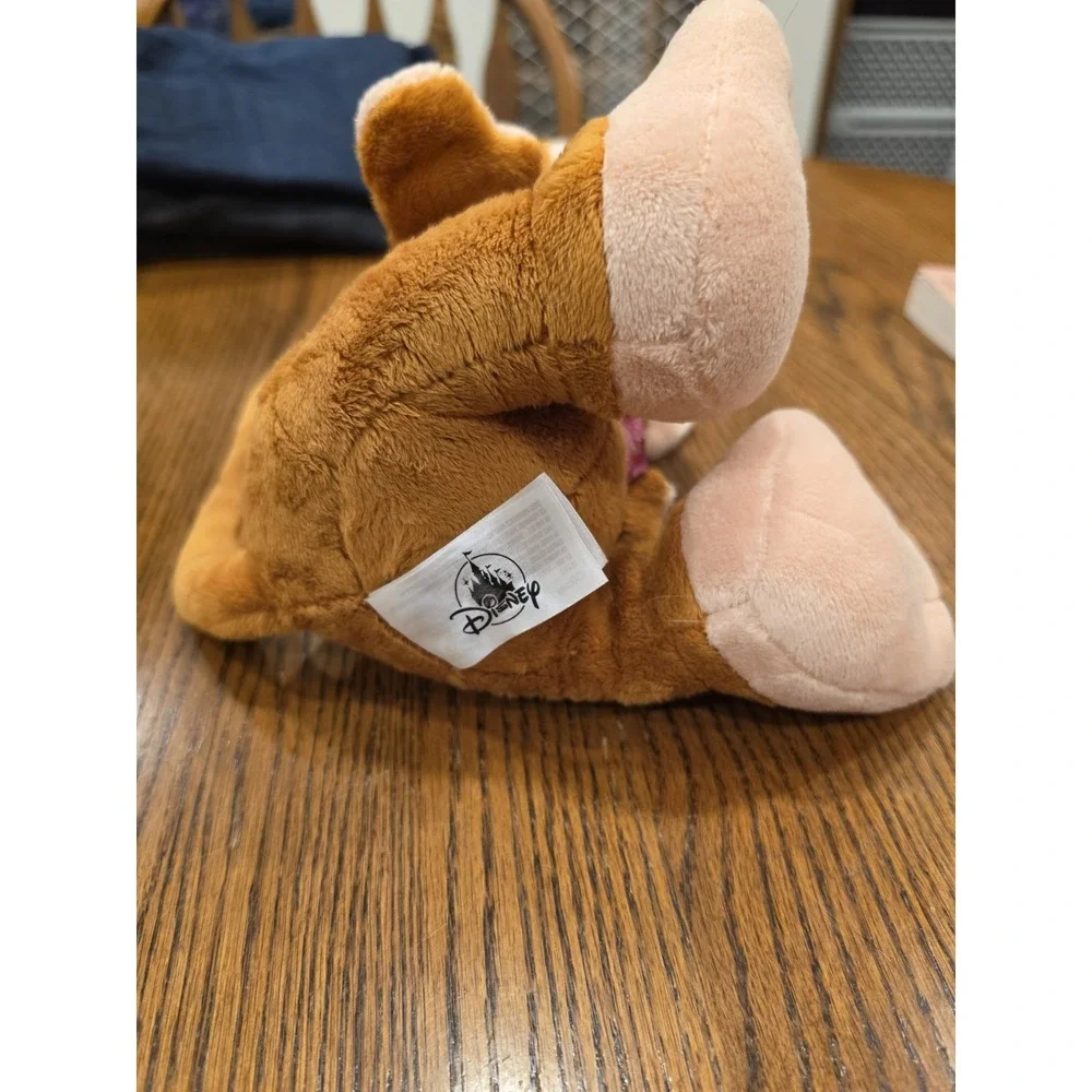 Disney Parks Exclusive Aladdin Monkey Abu Big Feet Plush Stuffed Animal